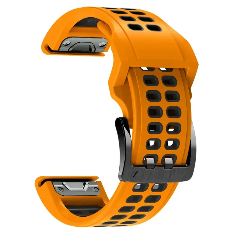 Siliconen Horlogeband QuickFit Systeem Ademend Verstelbaar 22mm 26mm Sporthorloge Smartwatch Polsband | Sansoti