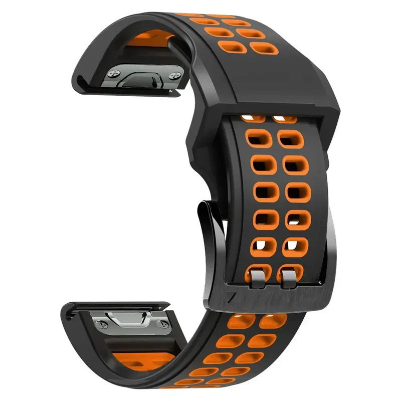 Siliconen Horlogeband QuickFit Systeem Ademend Verstelbaar 22mm 26mm Sporthorloge Smartwatch Polsband | Sansoti