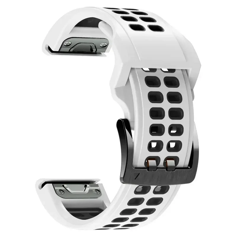 Siliconen Horlogeband QuickFit Systeem Ademend Verstelbaar 22mm 26mm Sporthorloge Smartwatch Polsband | Sansoti