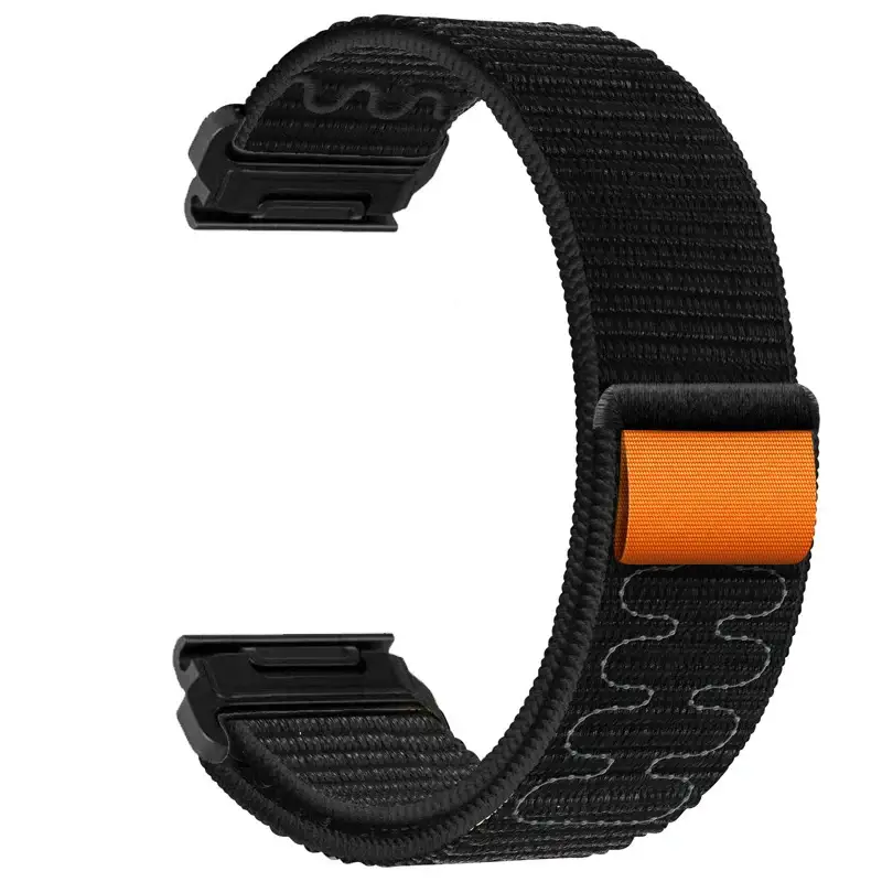 Verstelbare Nylon Sportband voor Smartwatch - Ademend Klittenband Polsbandje 20mm 22mm 26mm Fitnesstracker | Sansoti