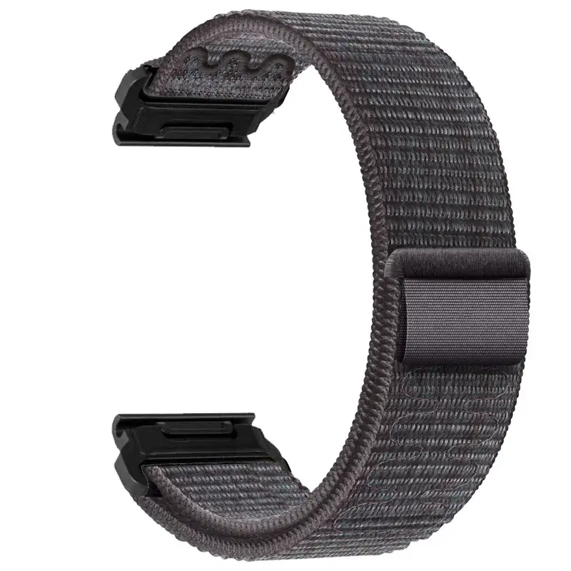 Verstelbare Nylon Sportband voor Smartwatch - Ademend Klittenband Polsbandje 20mm 22mm 26mm Fitnesstracker | Sansoti