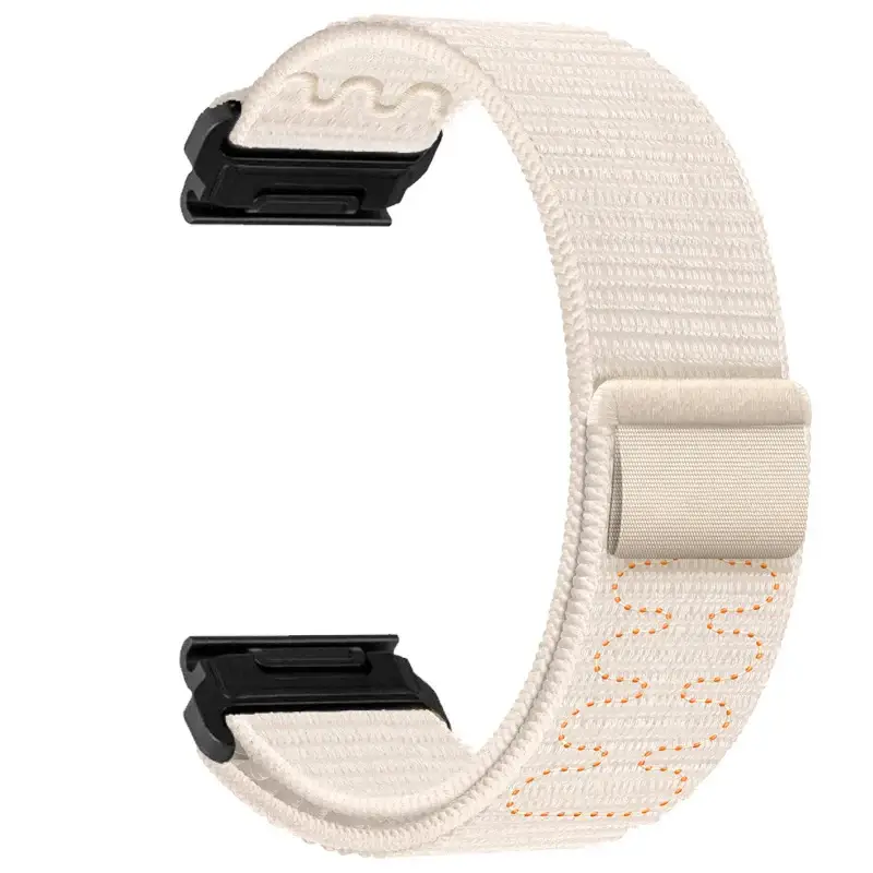 Verstelbare Nylon Sportband voor Smartwatch - Ademend Klittenband Polsbandje 20mm 22mm 26mm Fitnesstracker | Sansoti