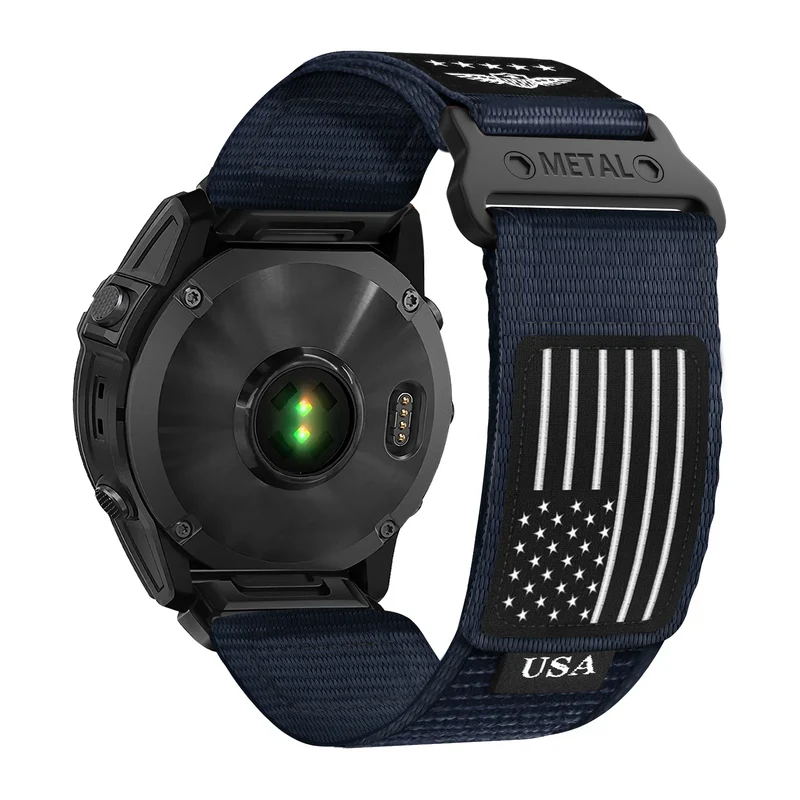 Nylon Smartwatch Bandje Verstelbaar Sport Horloge Band 20mm 22mm 26mm Duurzaam Comfortabel Polsband Actief | Sansoti