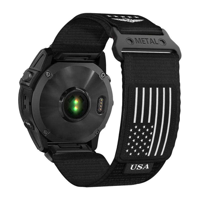 Nylon Smartwatch Bandje Verstelbaar Sport Horloge Band 20mm 22mm 26mm Duurzaam Comfortabel Polsband Actief | Sansoti