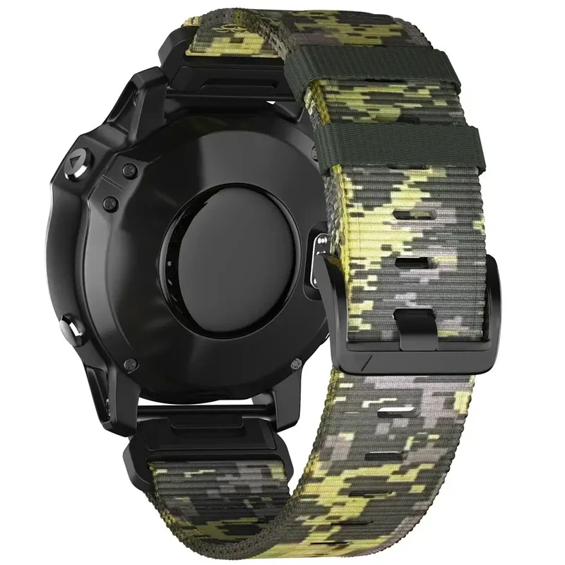 Tactiele Nylon Horlogeband QuickFit 22mm 26mm Smartwatch Vervanging Sport Outdoor Polsband Ademend Comfortabel | Sansoti