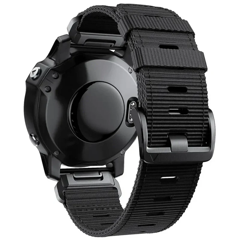 Tactiele Nylon Horlogeband QuickFit 22mm 26mm Smartwatch Vervanging Sport Outdoor Polsband Ademend Comfortabel | Sansoti