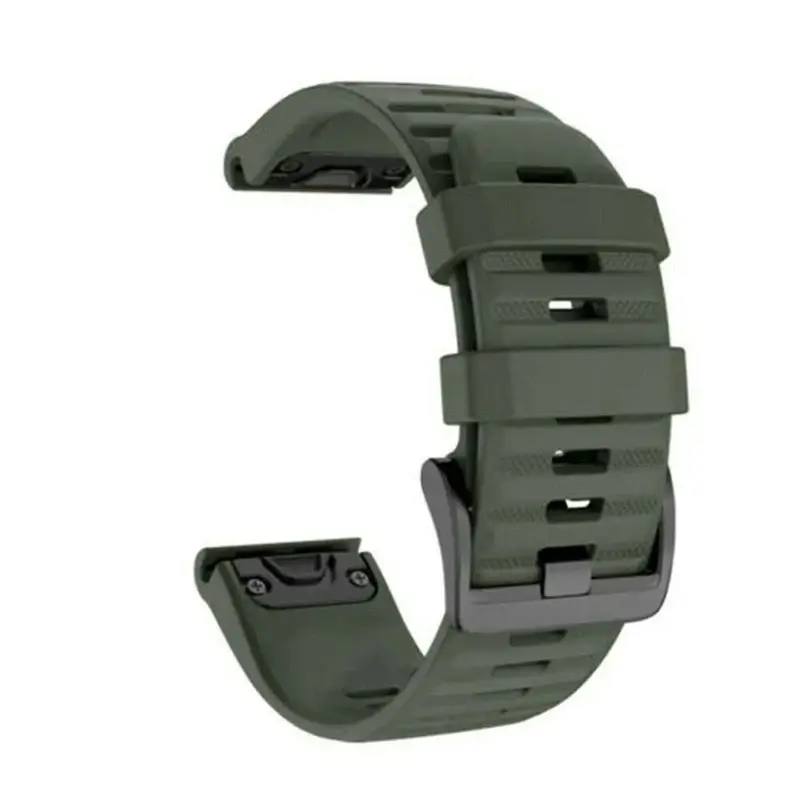 Siliconen Horlogebandje Sportief QuickFit Verwisselbaar Polsband voor Smartwatch Fitness 20mm 22mm 26mm | Sansoti