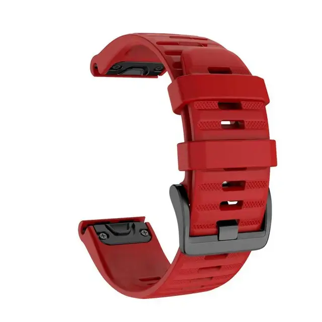 Siliconen Horlogebandje Sportief QuickFit Verwisselbaar Polsband voor Smartwatch Fitness 20mm 22mm 26mm | Sansoti