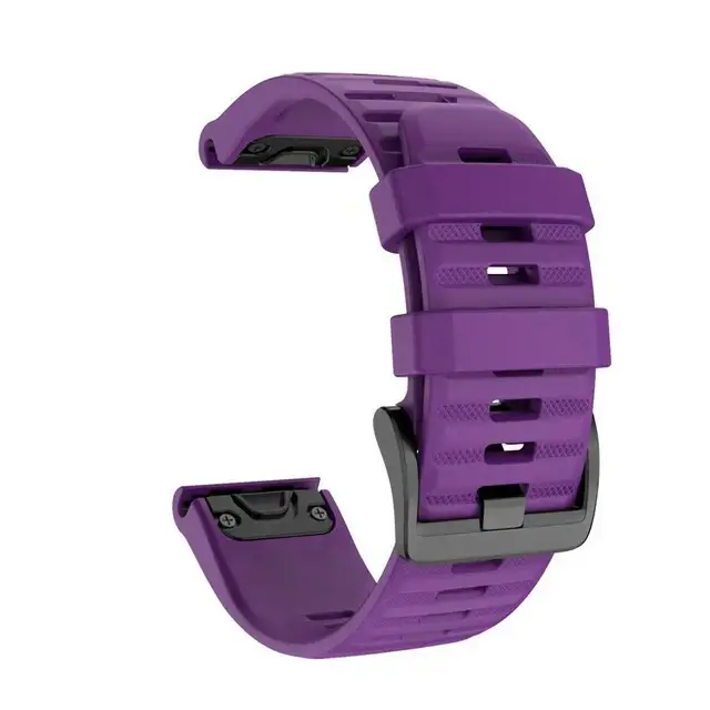 Siliconen Horlogebandje Sportief QuickFit Verwisselbaar Polsband voor Smartwatch Fitness 20mm 22mm 26mm | Sansoti