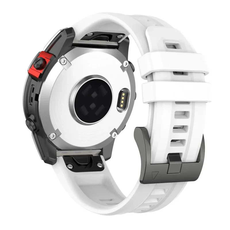 Siliconen Smartwatch Band 20mm 22mm 26mm Verstelbaar Sporthorloge Polsband Vervangingsbandje Comfortabel | Sansoti