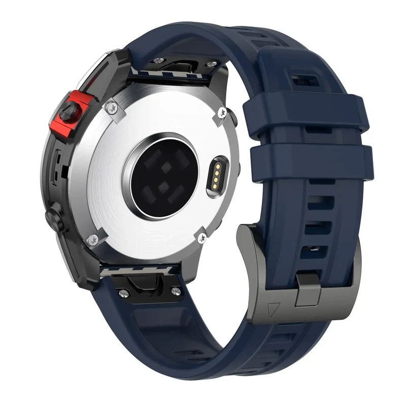 Siliconen Smartwatch Band 20mm 22mm 26mm Verstelbaar Sporthorloge Polsband Vervangingsbandje Comfortabel | Sansoti
