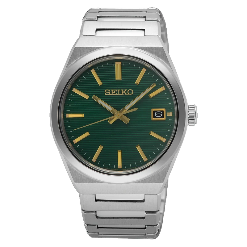 Seiko SUR601P1 Herrenuhr Classic Quarz 39mm • Saphirglas • 10 BAR Wasserdicht