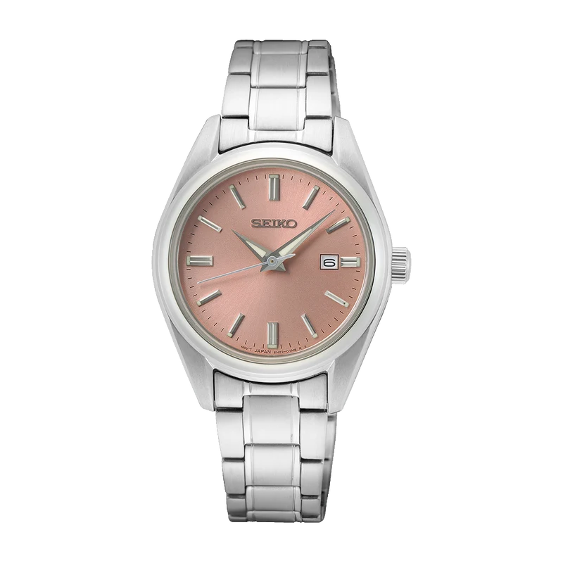 Seiko SUR529P1 Klassik Damenuhr Rosé • Saphirglas • 10 ATM Wasserdicht