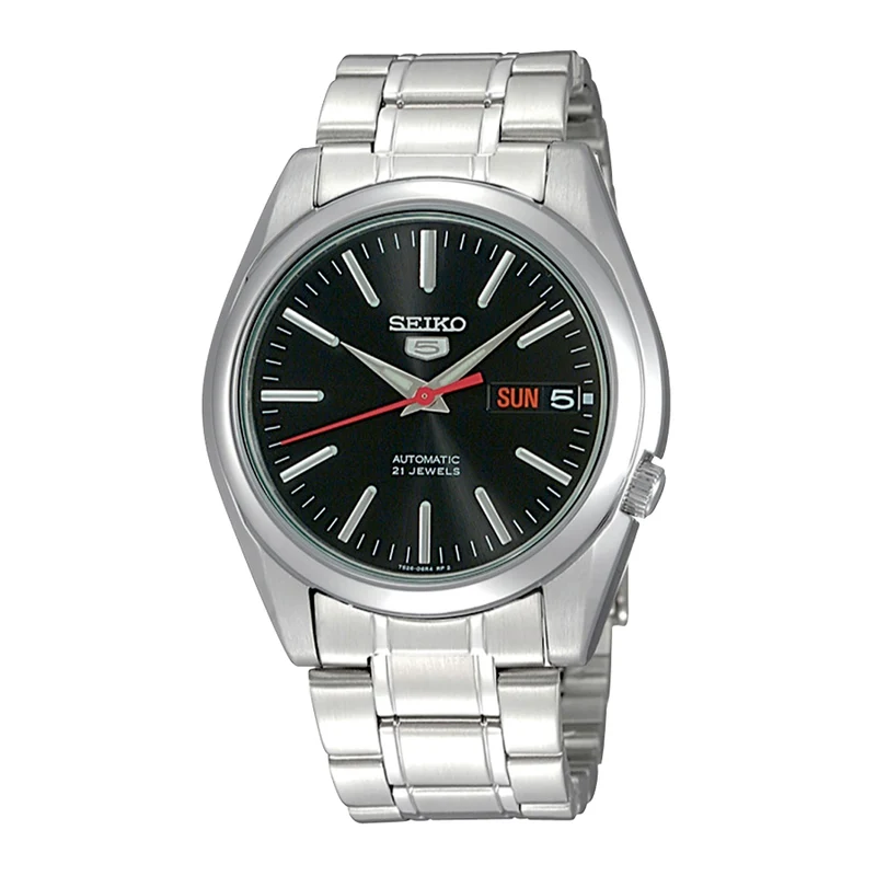 Seiko 5 Sports herren Automatikuhr Silber SNKL45K1