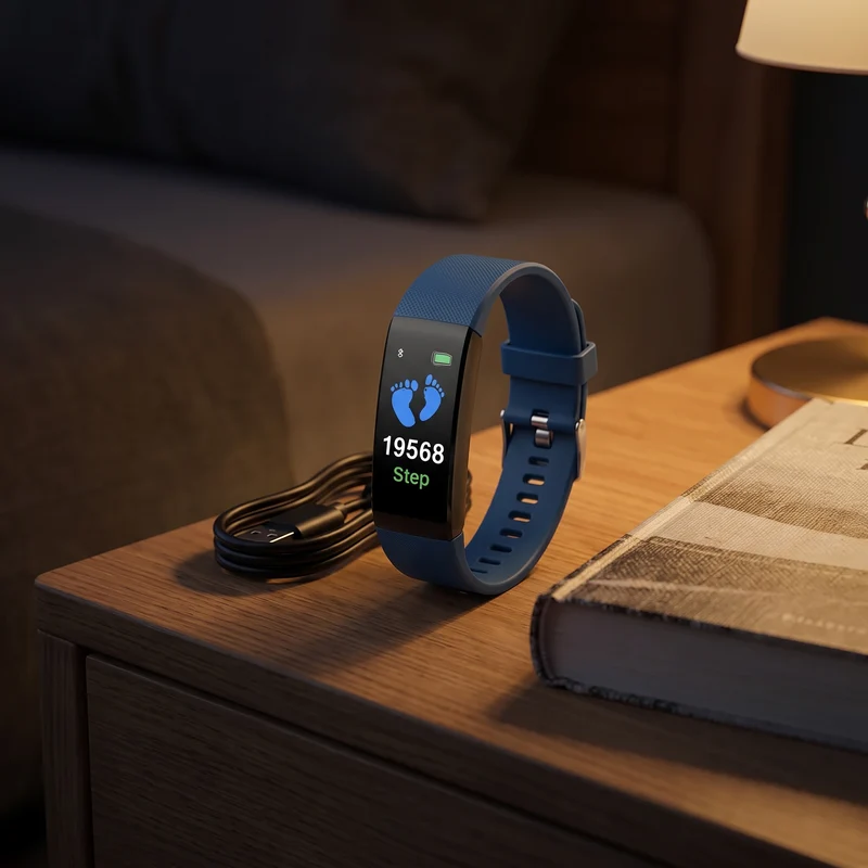 Smartwatch Slaapmonitor Siliconen Band 0,96 Inch Scherm Spatwaterdicht | Sansoti