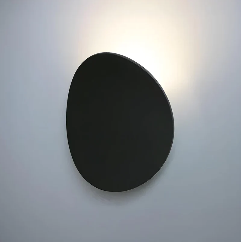 Wandlamp Slaapkamer Aluminium Schijf LED 7W Zwart Wit Binnen | Sansoti