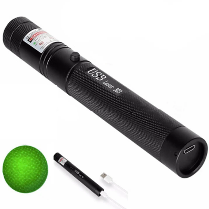 Laserpen Sterrenkijken Groen 10000m Instelbare Focus USB Oplaadbaar | Sansoti