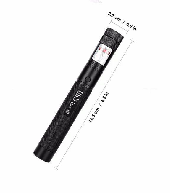 Laserpen Sterrenkijken Groen 10000m Instelbare Focus USB Oplaadbaar | Sansoti