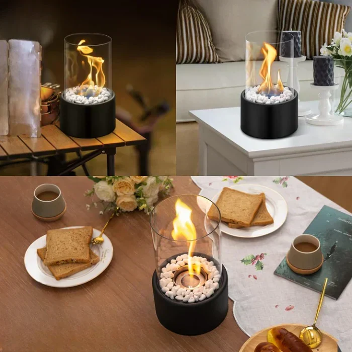 Draadloze Tafellamp Restaurant 15 Uur Accu USB Dimbaar 3 Standen | Sansoti