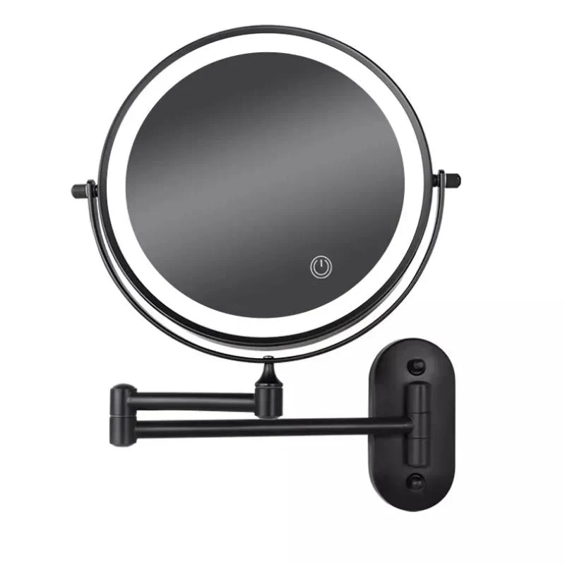 Verlichte LED Make-up Spiegel voor Badkamer & Make-up | Vergrotend & Oplaadbaar | Sansoti