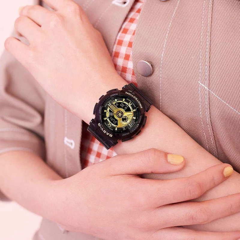 Casio Baby-G BA-110X-1AER Damenuhr • Stoßfest • Weltzeit