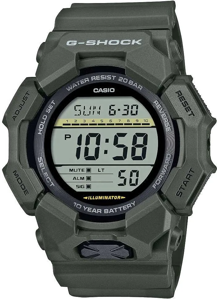 Casio G-Shock GD-010-1ER Herrenuhr • 10 Jahre Batterie • Carbon Core Guard