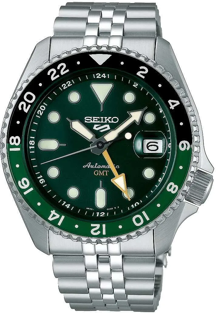 Seiko 5 Sports SSK035K1 Herrenuhr • Automatik GMT • 10 bar