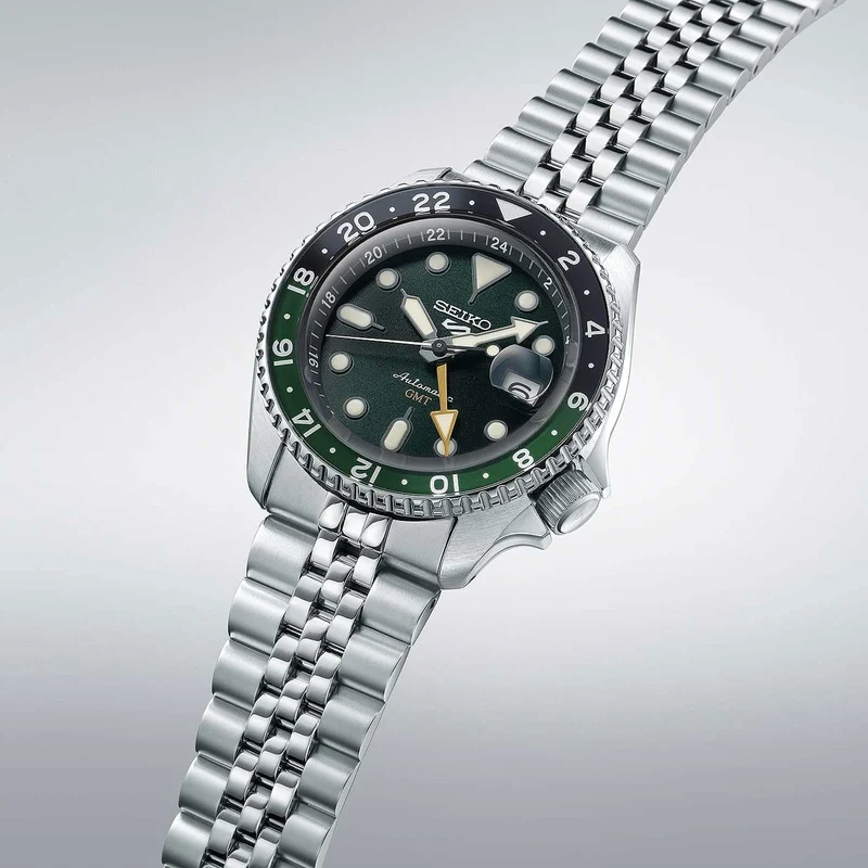 Seiko 5 Sports SSK035K1 Herrenuhr • Automatik GMT • 10 bar