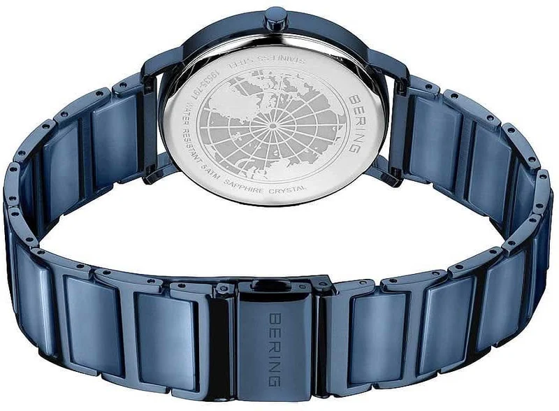 Bering Slim Solar 19535-797 Damenuhr • Solar-Antrieb • Kratzfestes Saphirglas