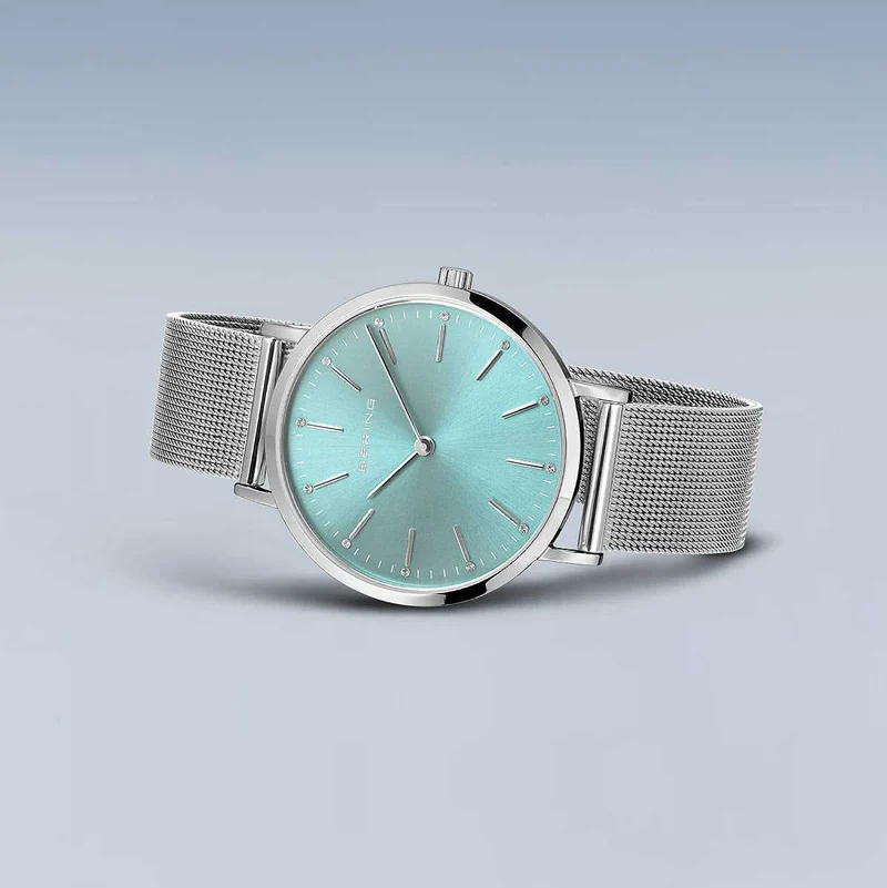 Bering 14134-005-GWP Damenuhr • Saphirglas • Milanaise