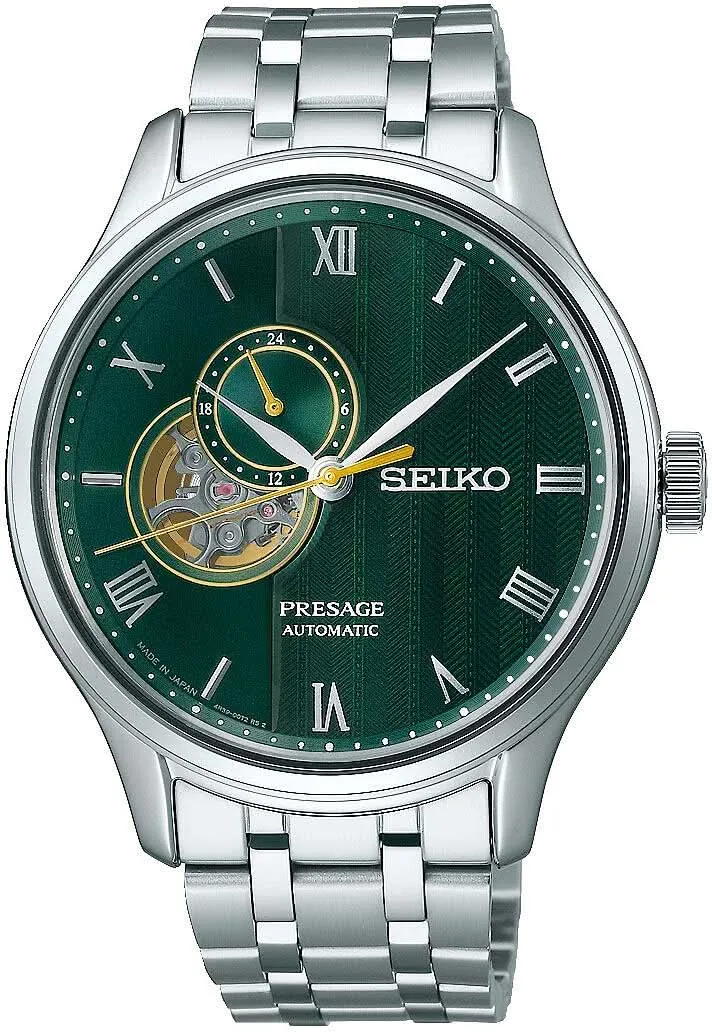 Seiko Presage SSA463J1 Herrenuhr • Open Heart • Saphirglas