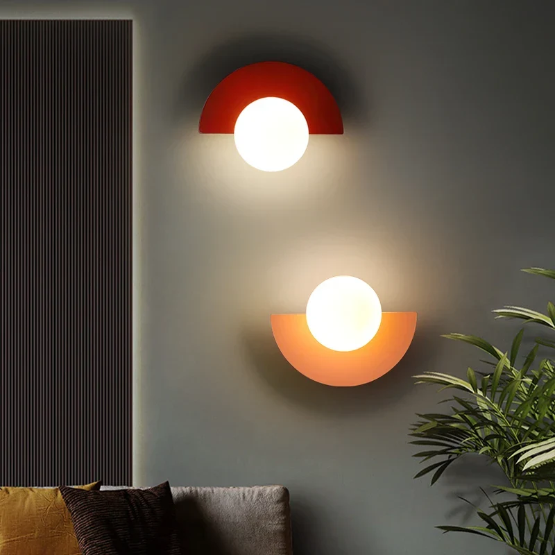Moderne LED Wandlamp met Geometrisch Design voor Woonkamer & Slaapkamer | Sansoti