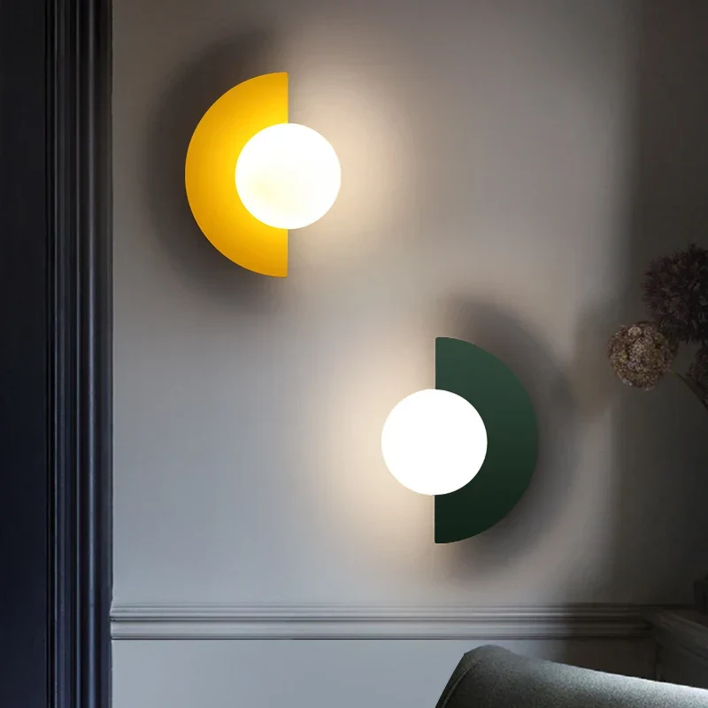 Moderne LED Wandlamp met Geometrisch Design voor Woonkamer & Slaapkamer | Sansoti