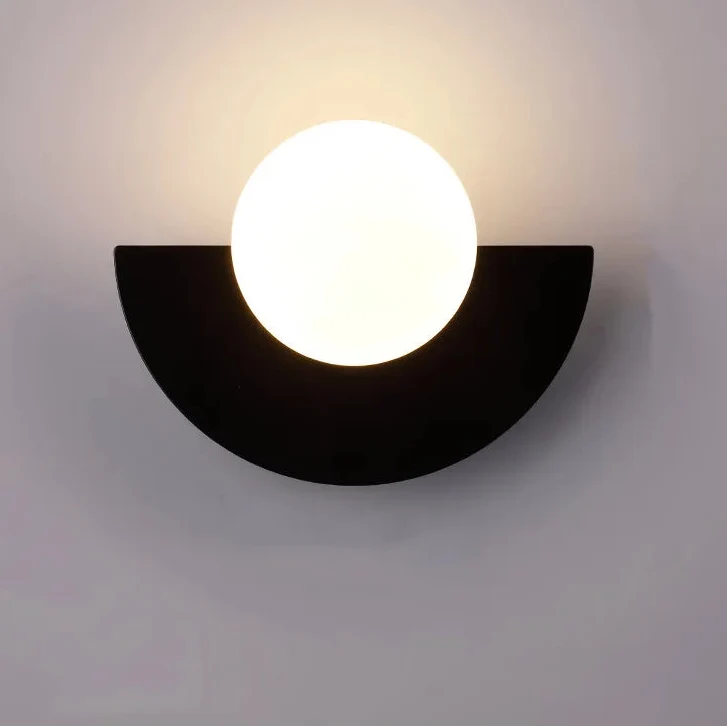 Moderne LED Wandlamp met Geometrisch Design voor Woonkamer & Slaapkamer | Sansoti