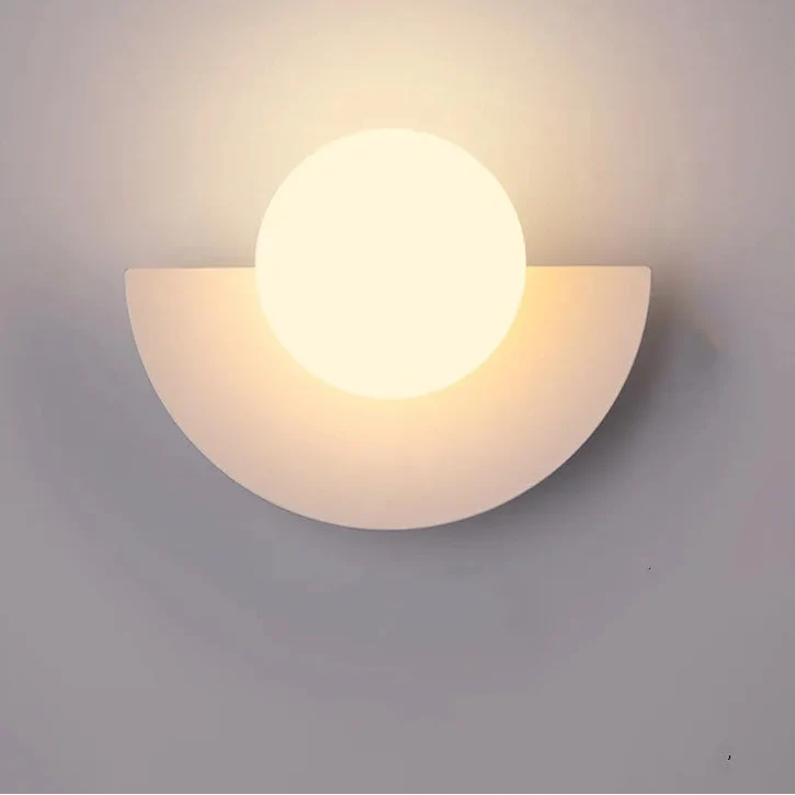 Moderne LED Wandlamp met Geometrisch Design voor Woonkamer & Slaapkamer | Sansoti