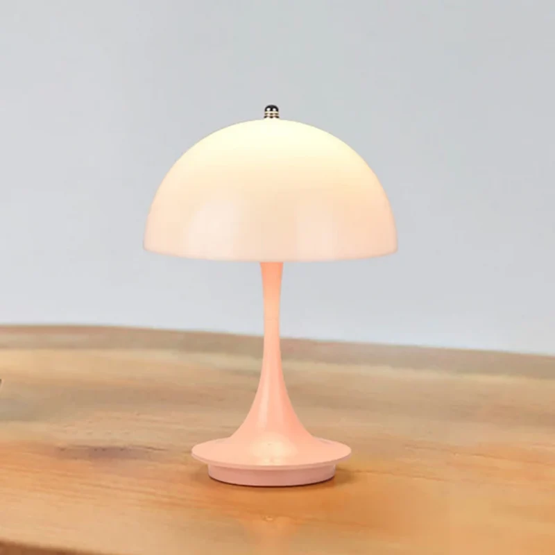 Draadloze tafellamp met LED-verlichting, oplaadbaar en Scandinavisch design | Sansoti