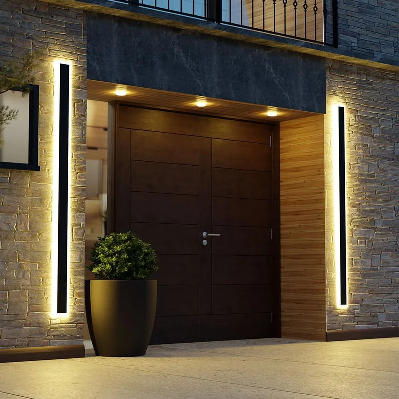 Moderne LED Buitenwandlamp – Waterdichte Wandverlichting voor Tuin & Balkon (IP65) | Sansoti