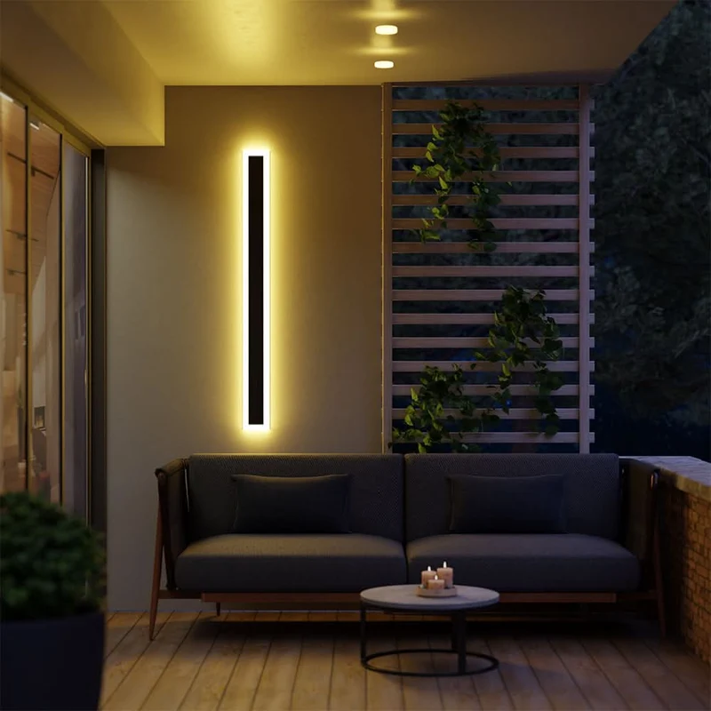 Moderne LED Buitenwandlamp – Waterdichte Wandverlichting voor Tuin & Balkon (IP65) | Sansoti