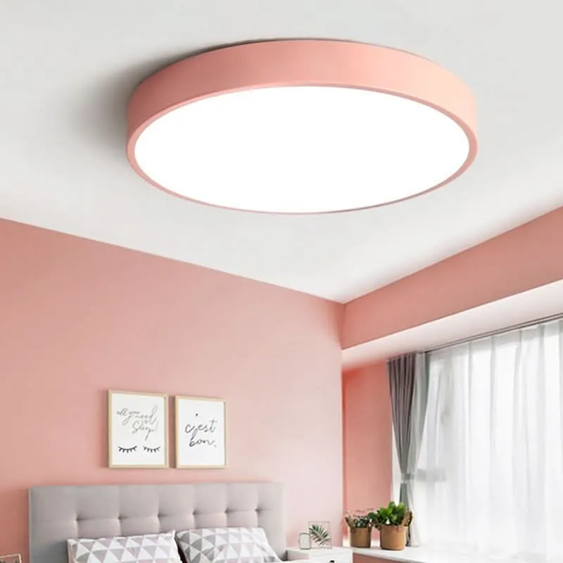 Ronde LED Plafondlamp – Moderne Design Verlichting voor Woonkamer, Kinderkamer & Kantoor | Sansoti