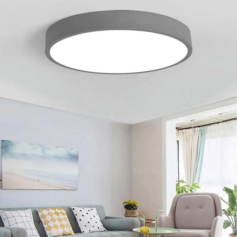 Ronde LED Plafondlamp – Moderne Design Verlichting voor Woonkamer, Kinderkamer & Kantoor | Sansoti
