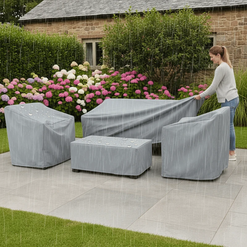 Tuinmeubelhoes Allweather – Waterdicht & UV-Bestendig voor Buitenmeubels | Sansoti