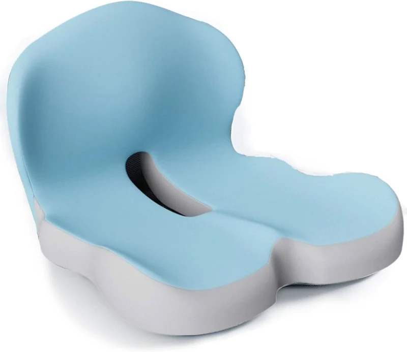 Ergonomic Memory Foam Seat Cushion for Back & Posture Support | Sansoti Ergo