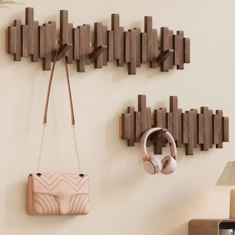 Houten Wandhaak van Pianohout – Minimalistische Wandhaak voor Hal & Interieur | Sansoti