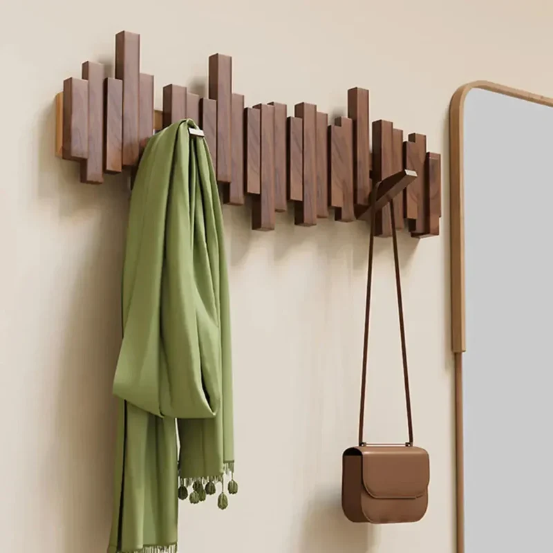 Houten Wandhaak van Pianohout – Minimalistische Wandhaak voor Hal & Interieur | Sansoti