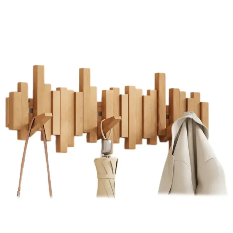 Houten Wandhaak van Pianohout – Minimalistische Wandhaak voor Hal & Interieur | Sansoti