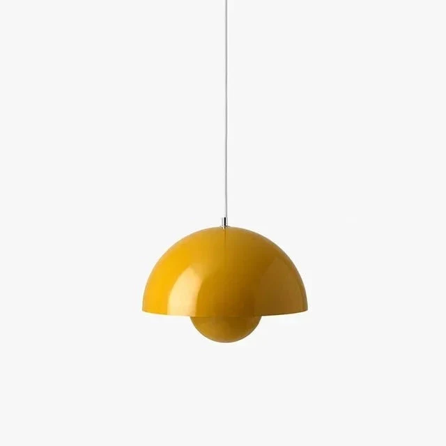 Moderne glazen hanglamp met zachte lichtval – minimalistisch design | Sansoti