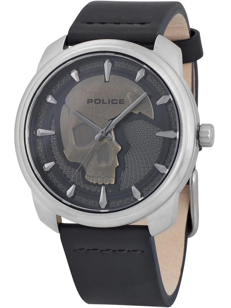 Police Bleder PL15714JS.61 Herrenuhr Grau • Mineralglas • Quarzwerk
