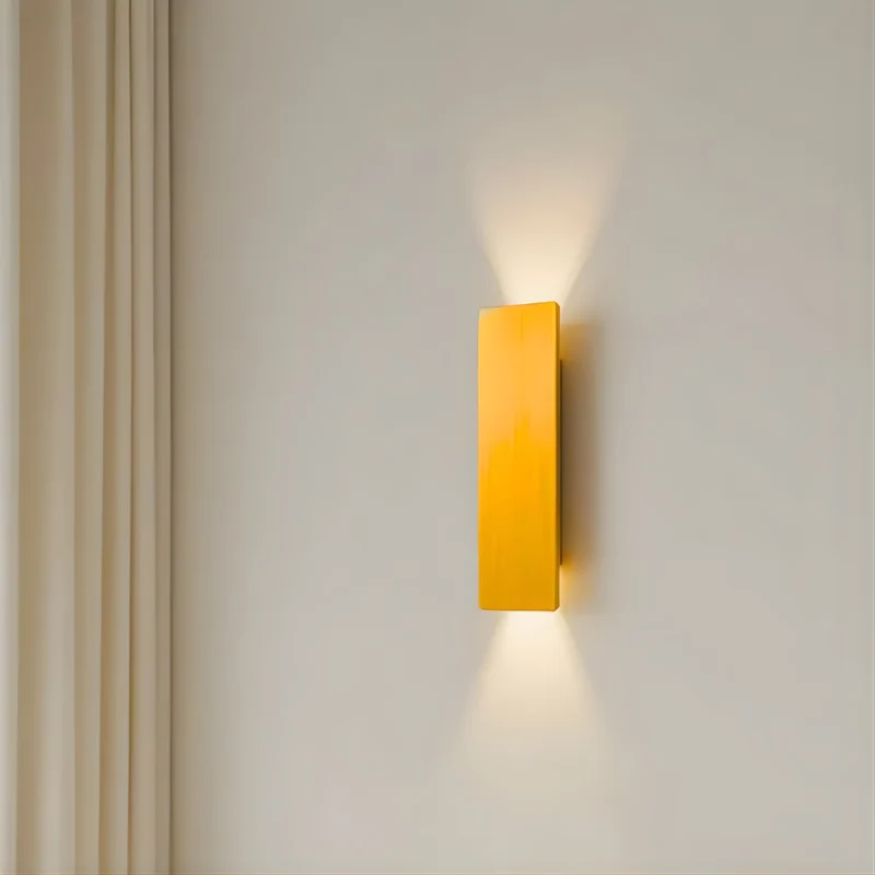Gouden Buiten Wandlamp LED Waterdicht Aluminium Gevelverlichting Modern | Sansoti