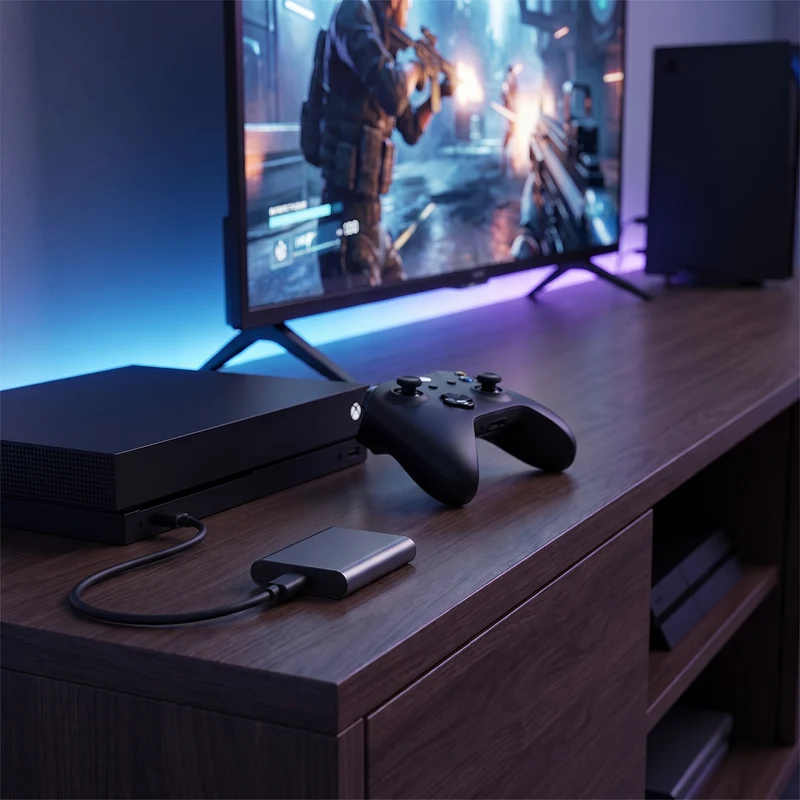 Externe SSD 2TB Gaming USB-C Draagbare Solid State Drive tot 1050MB/s PC Console Opslag | Sansoti
