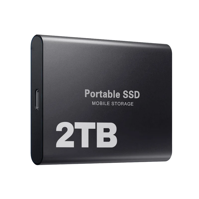 Draagbare SSD Externe Harde Schijf 2TB Compacte Gegevensopslag met USB-C | Sansoti